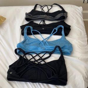 FOUR lululemon sports bras